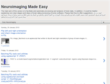 Tablet Screenshot of easyneuroimaging.com